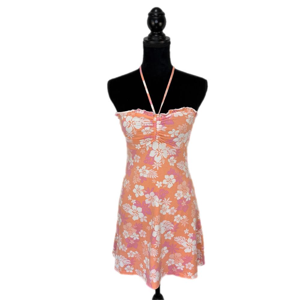 Coconut Girl Floral Halter Sundress - Women's Size M